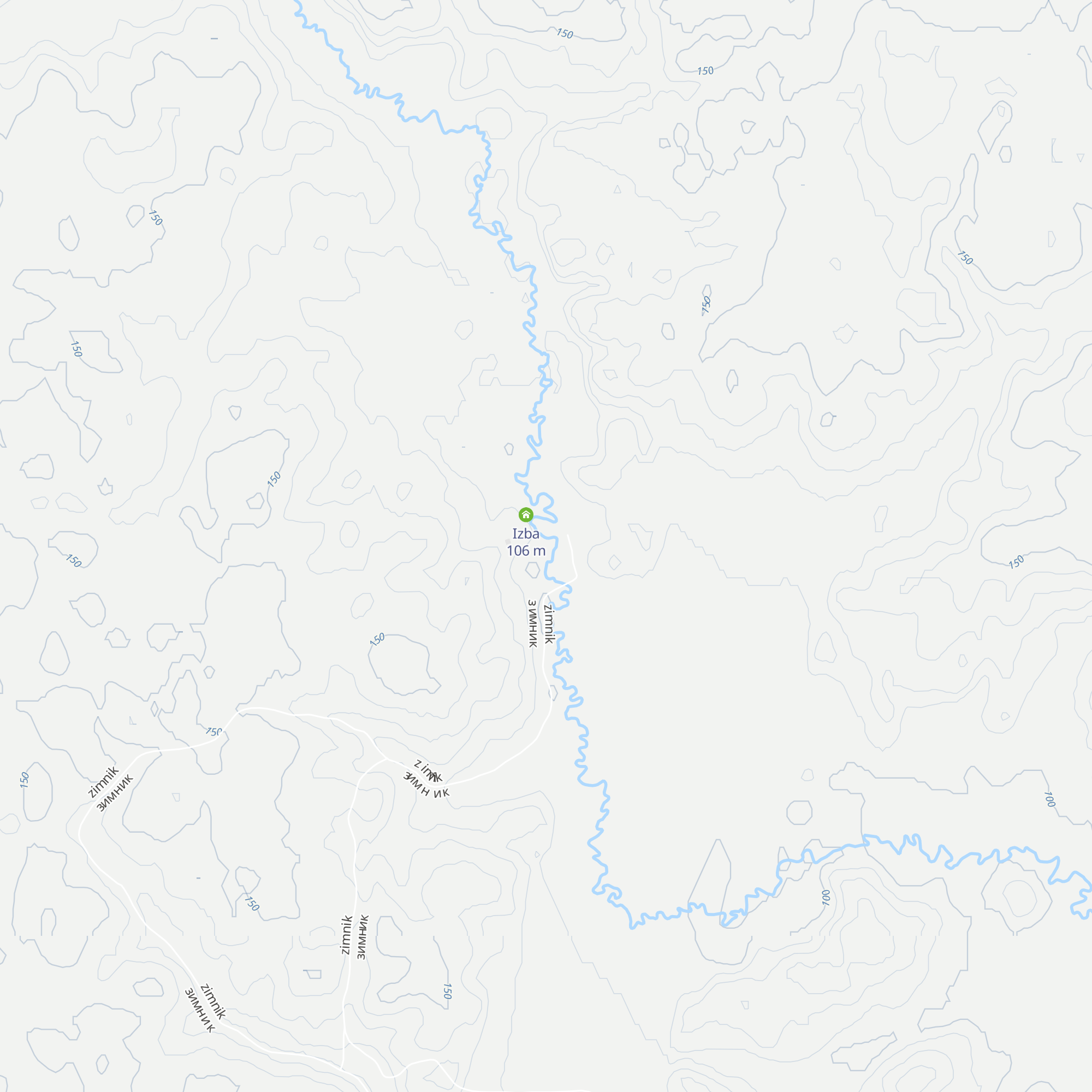 Izba map