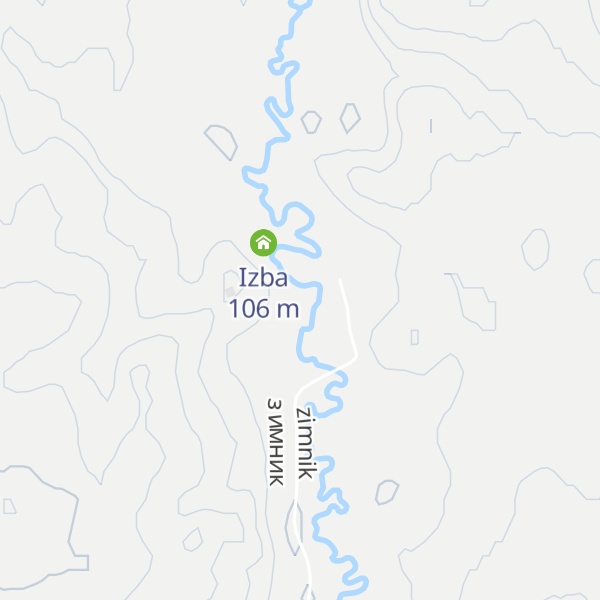 Map of Izba