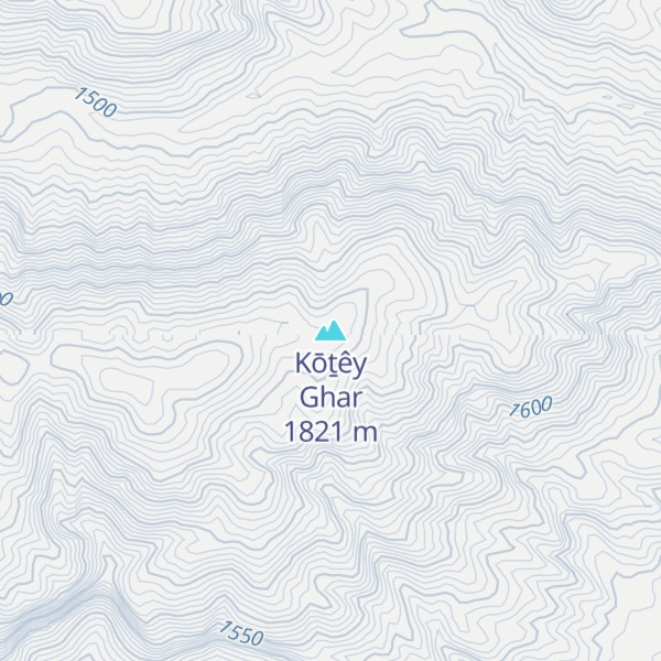 Map of Kōṯêy Ghar