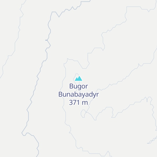 Map of Bugor Bunabayadyr