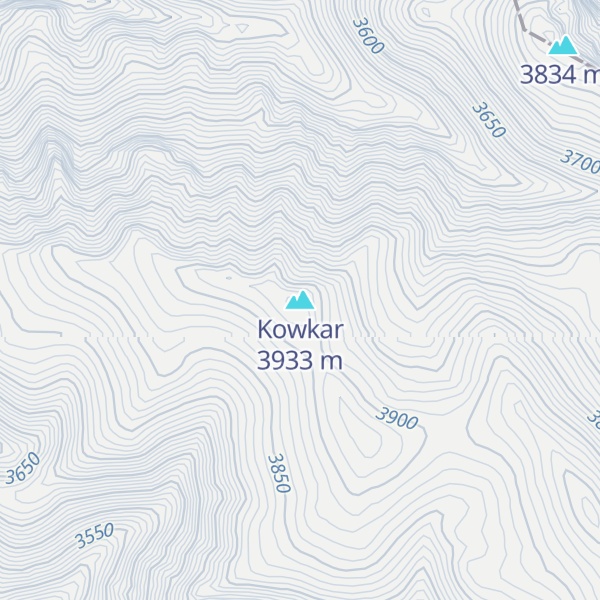 Map of Kowkar