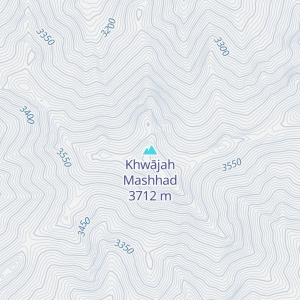 Map of Khwājah Mashhad