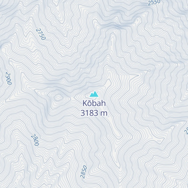 Map of Kōbah