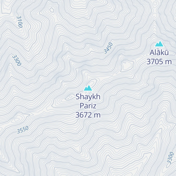 Map of Shaykh Pariz