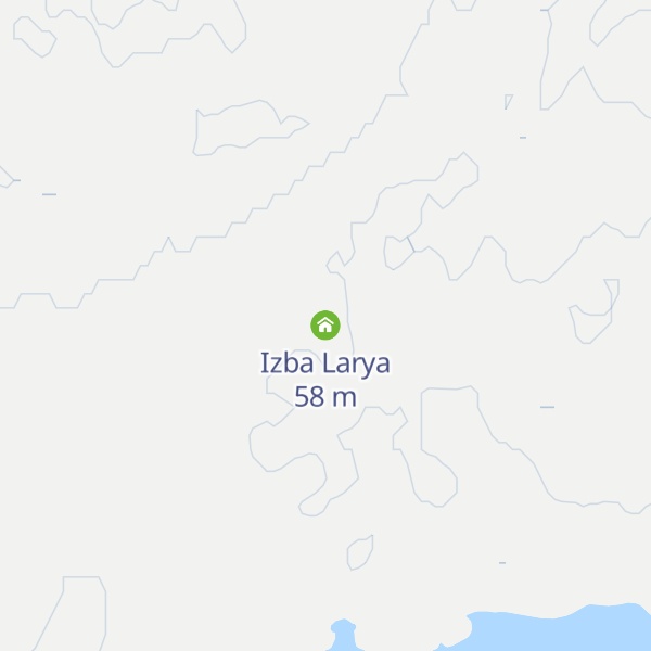 Map of Izba Larya
