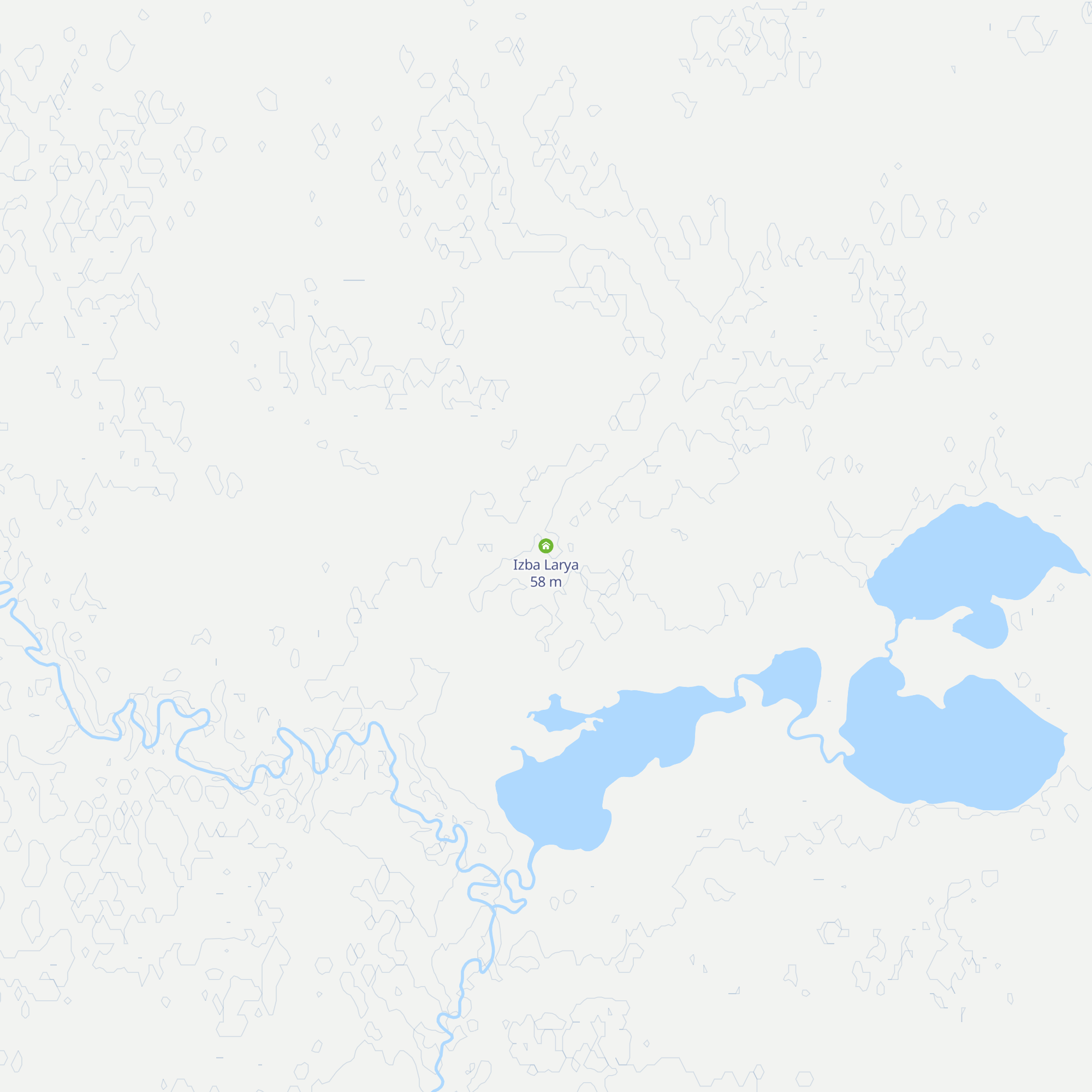 Izba Larya map