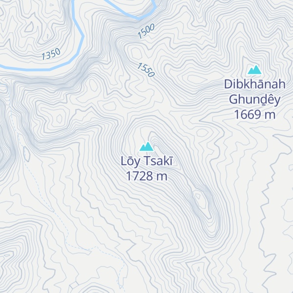 Map of Lōy Tsakī