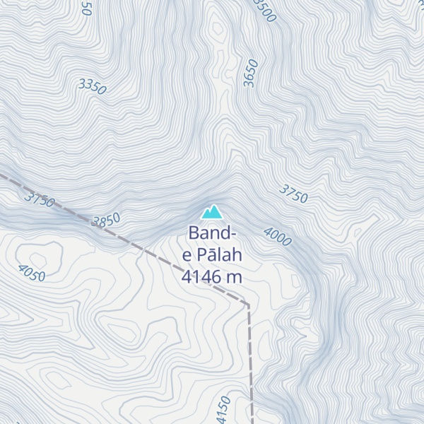 Map of Band-e Pālah