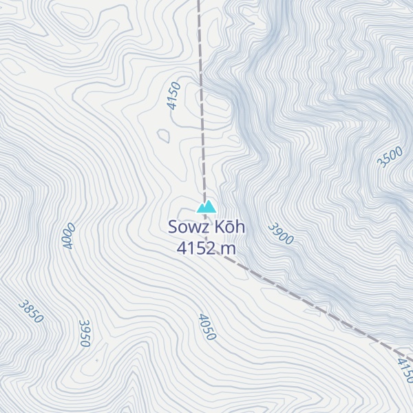 Map of Sowz Kōh