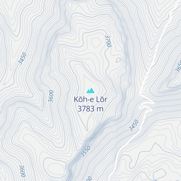 Map of Kōh-e Lōr