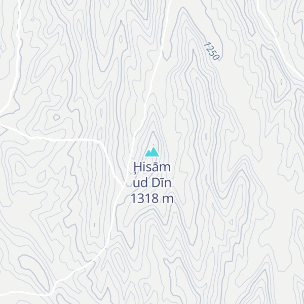 Map of Ḩisām ud Dīn