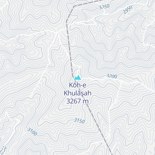 Map of Kōh-e Khulāşah
