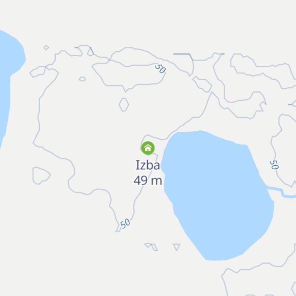 Map of Izba