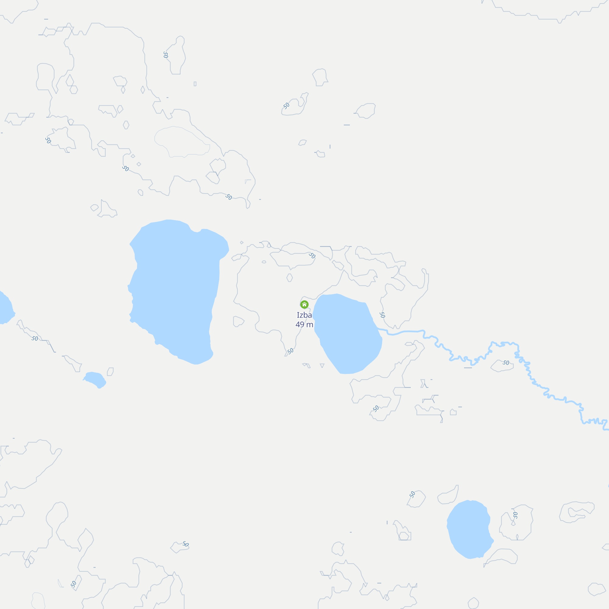Izba map