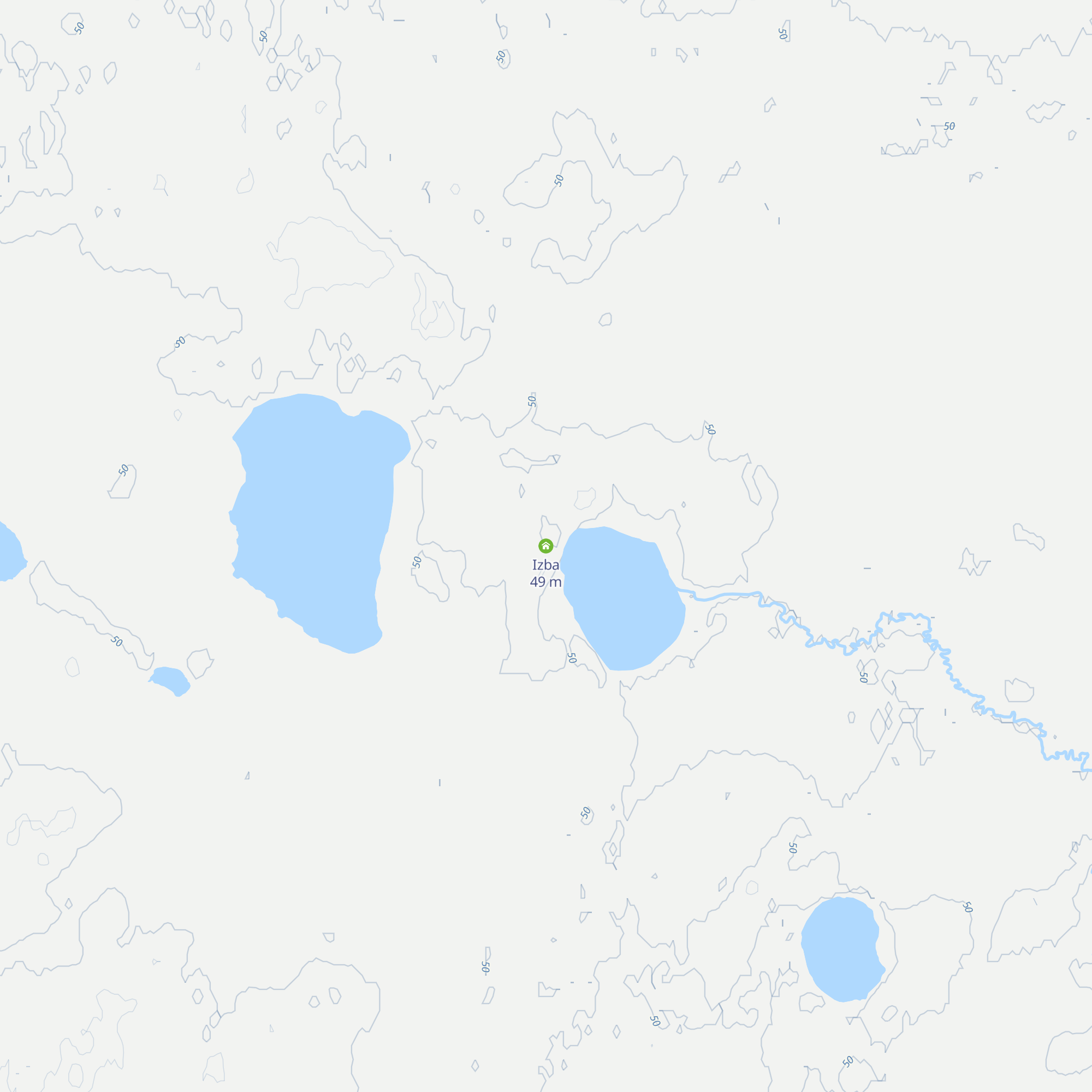 Izba map