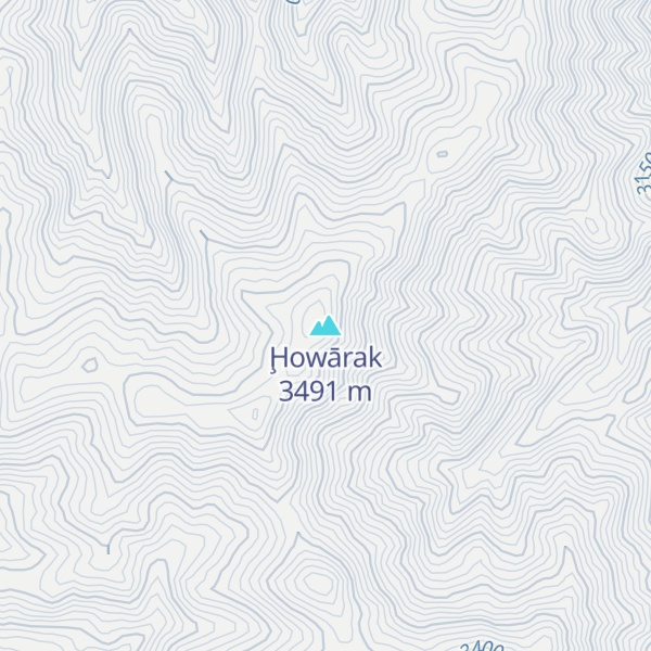 Map of Ḩowārak