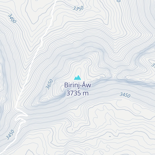 Map of Birinj-Āw