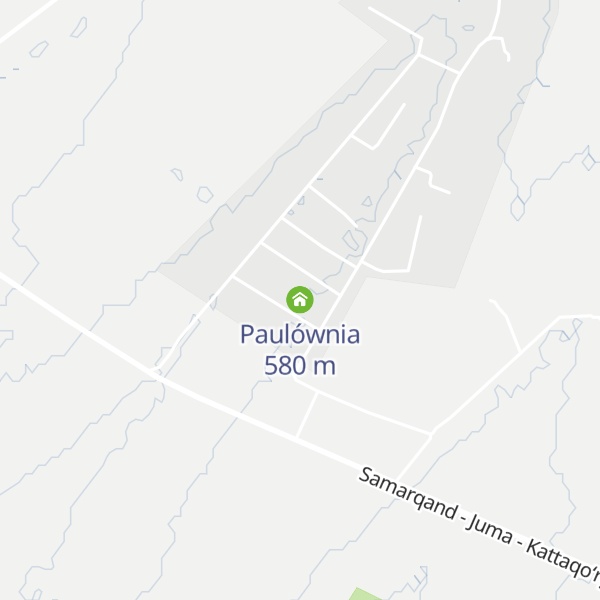 Map of Paulównia