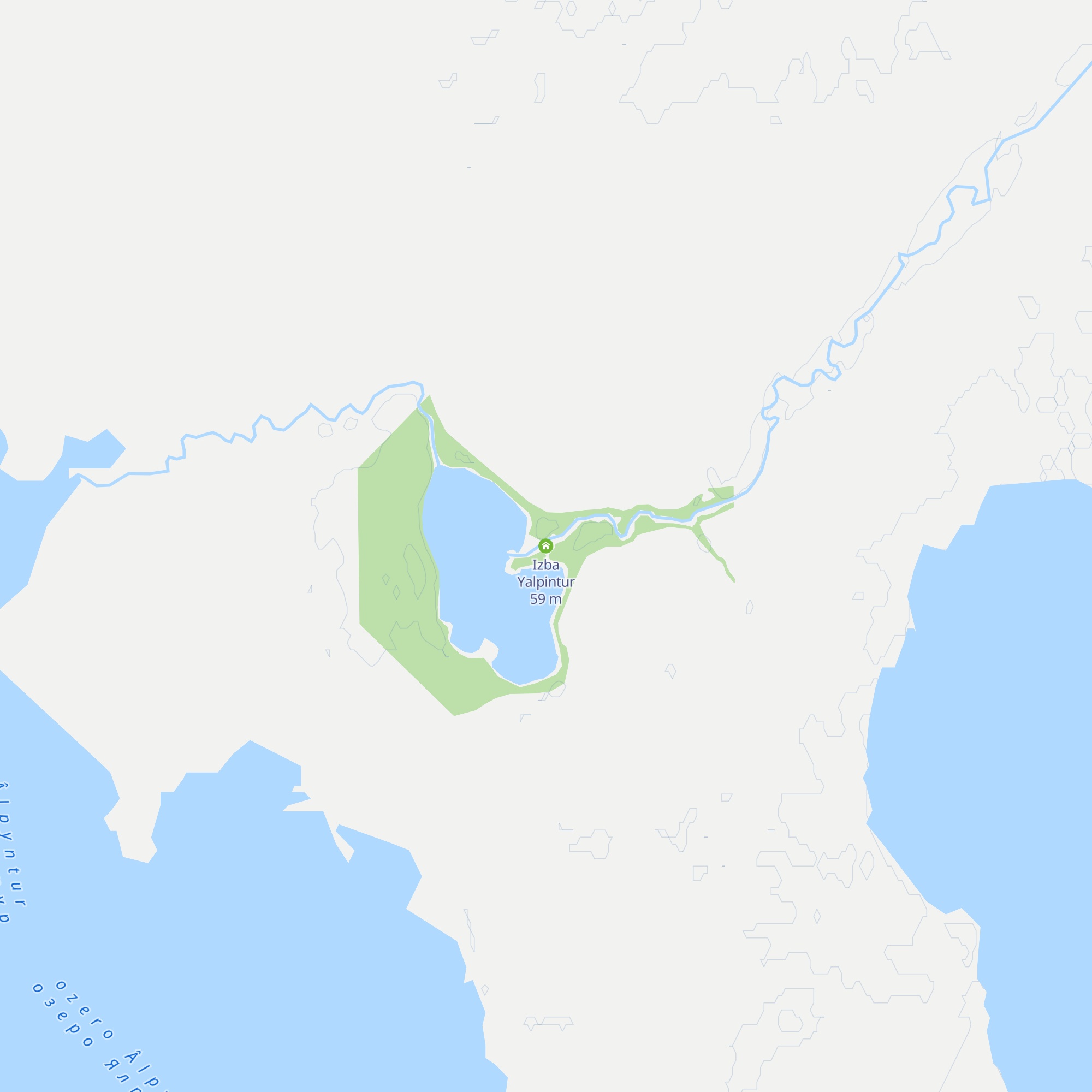 Izba Yalpintur map