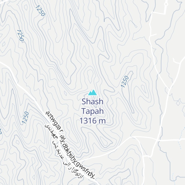 Map of Shash Tapah