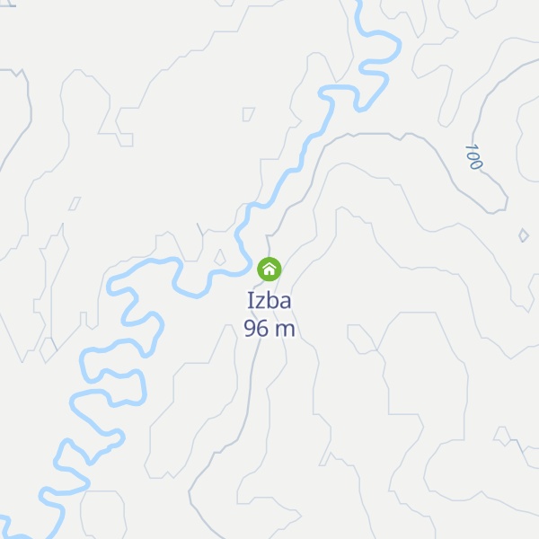 Map of Izba