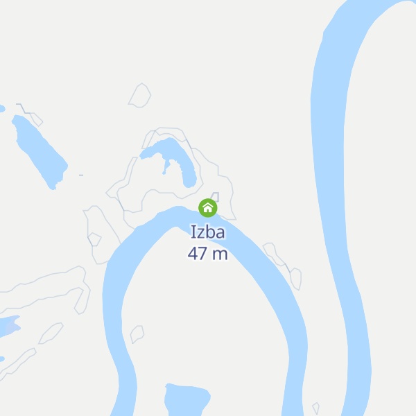 Map of Izba