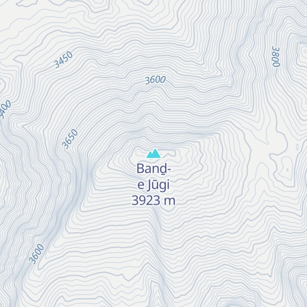 Map of Banḏ-e Jūgi