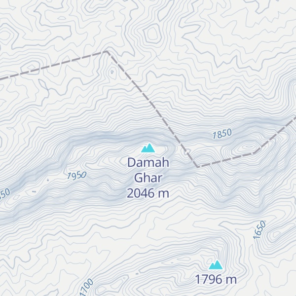 Map of Damah Ghar