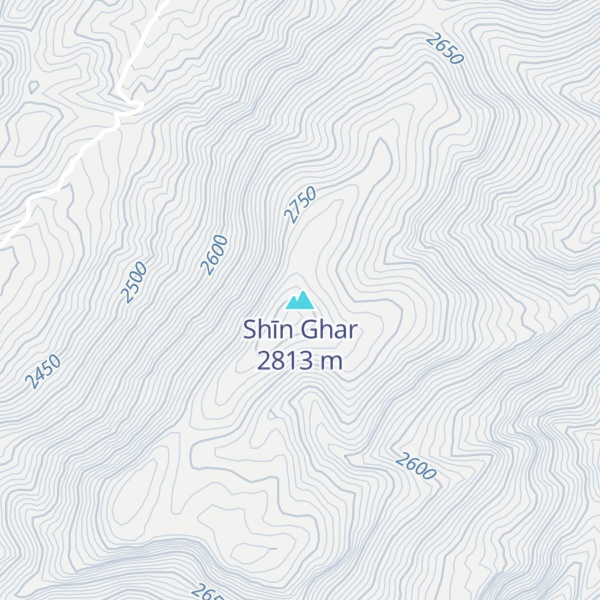 Map of Shīn Ghar