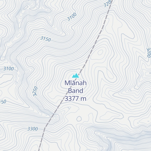 Map of Mīānah Band