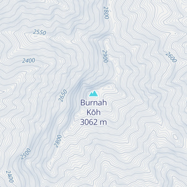 Map of Burnah Kōh