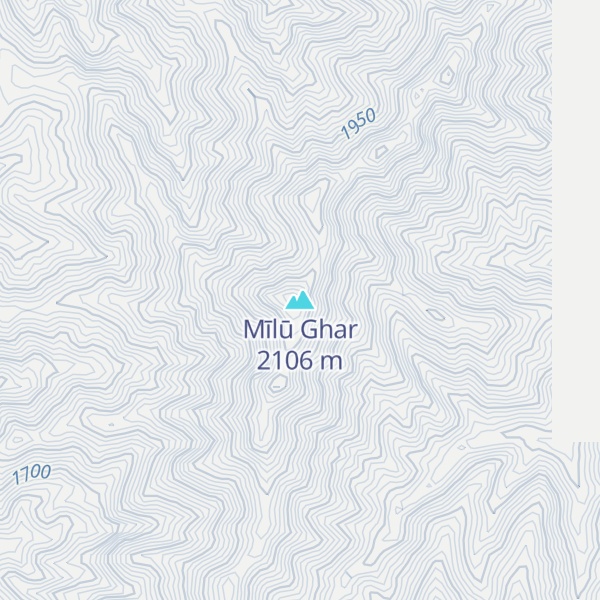 Map of Mīlū Ghar
