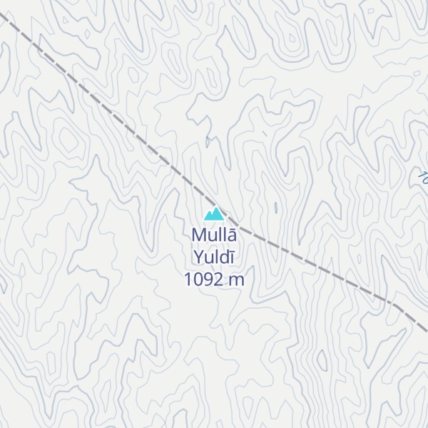 Map of Mullā Yuldī