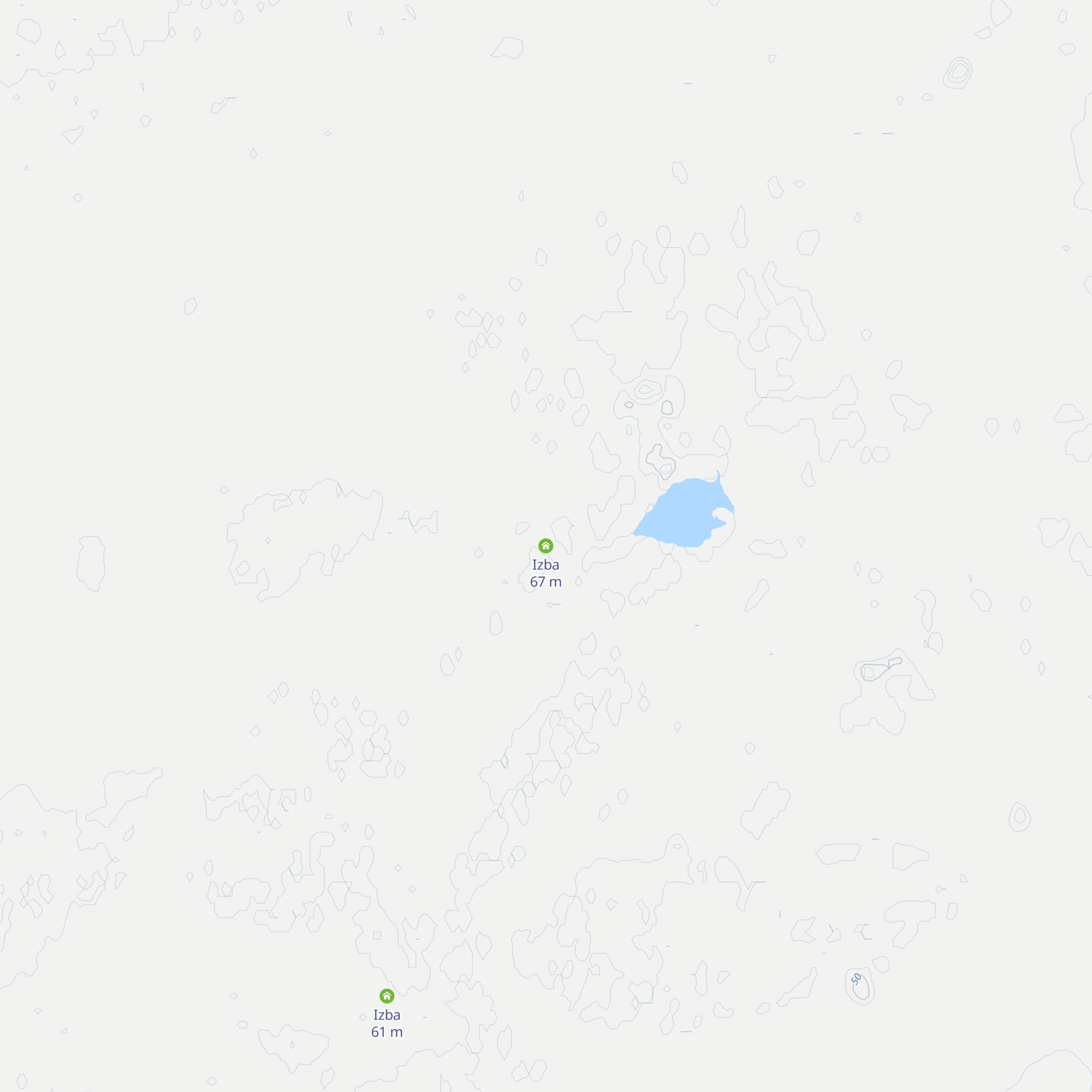 Izba map