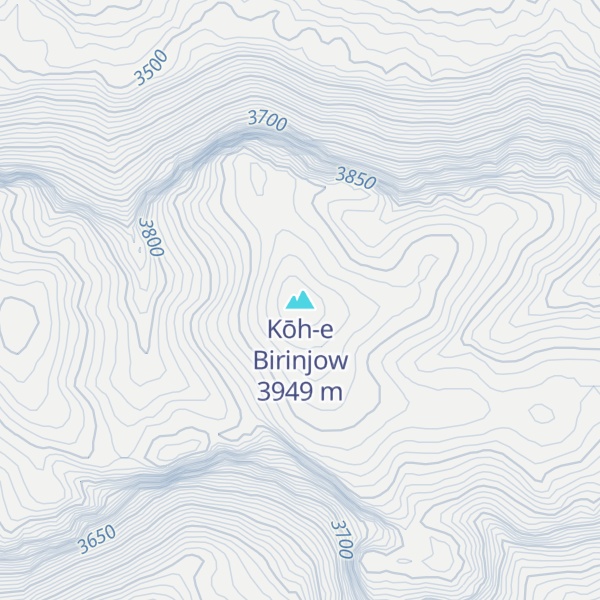Map of Kōh-e Birinjow
