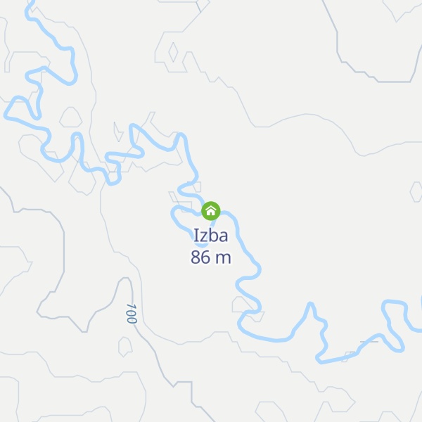 Map of Izba