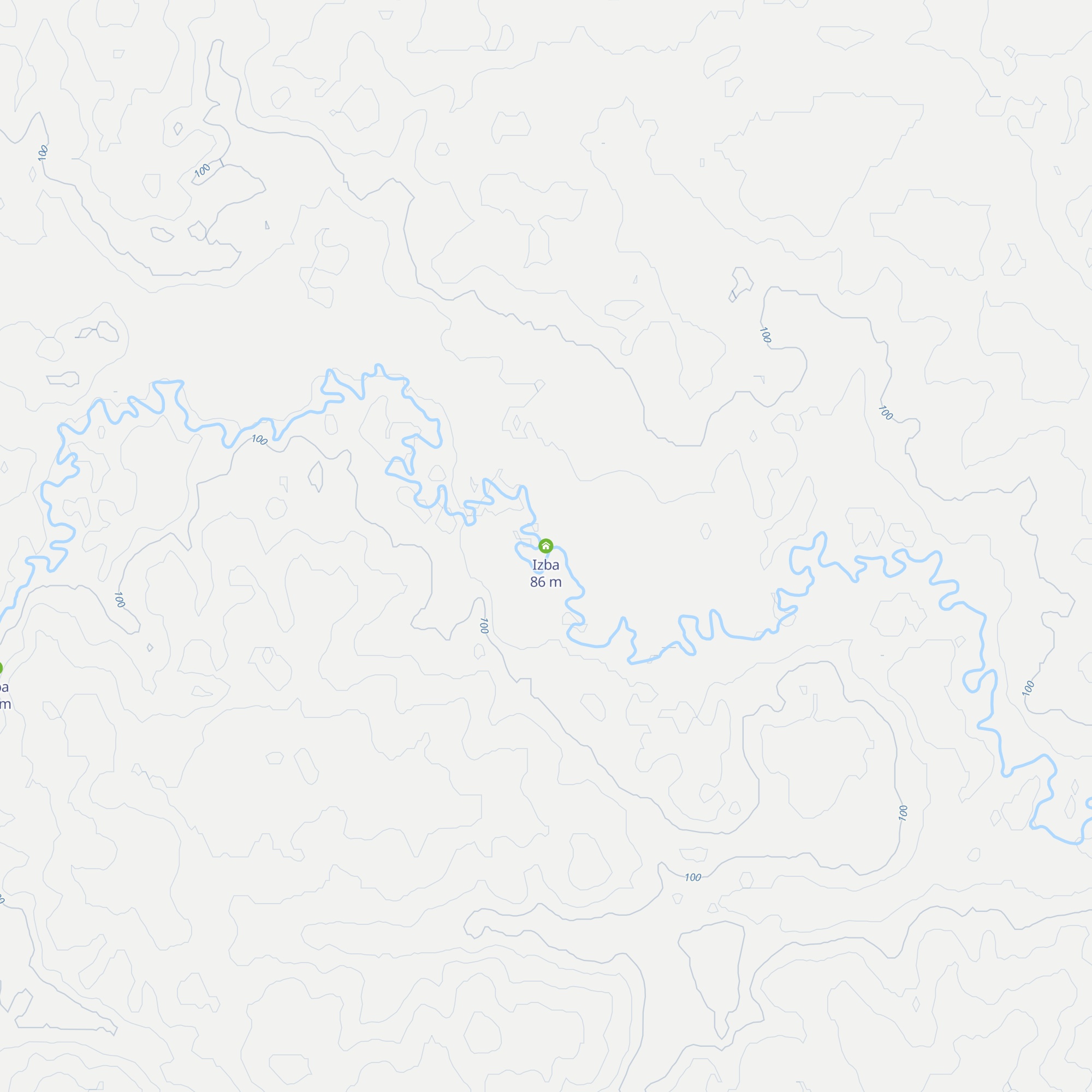 Izba map