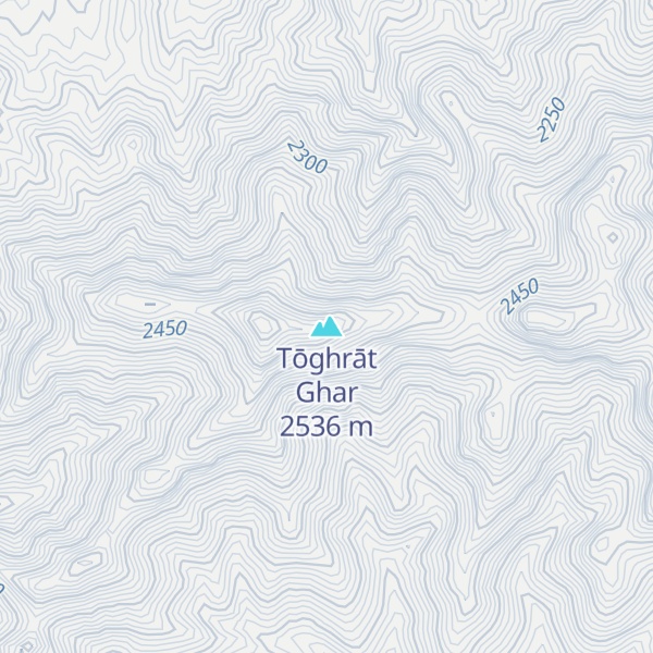 Map of Tōghrāt Ghar