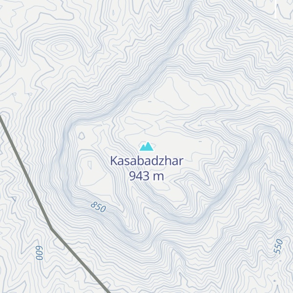Map of Kasabadzhar