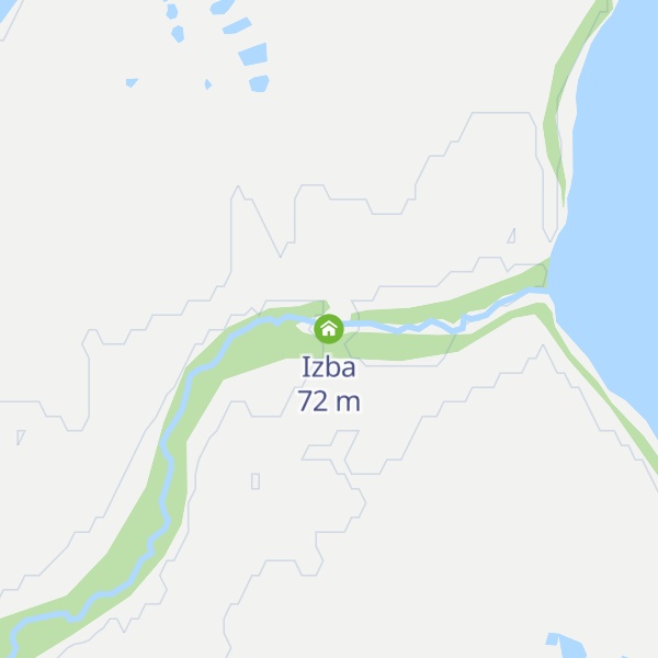 Map of Izba