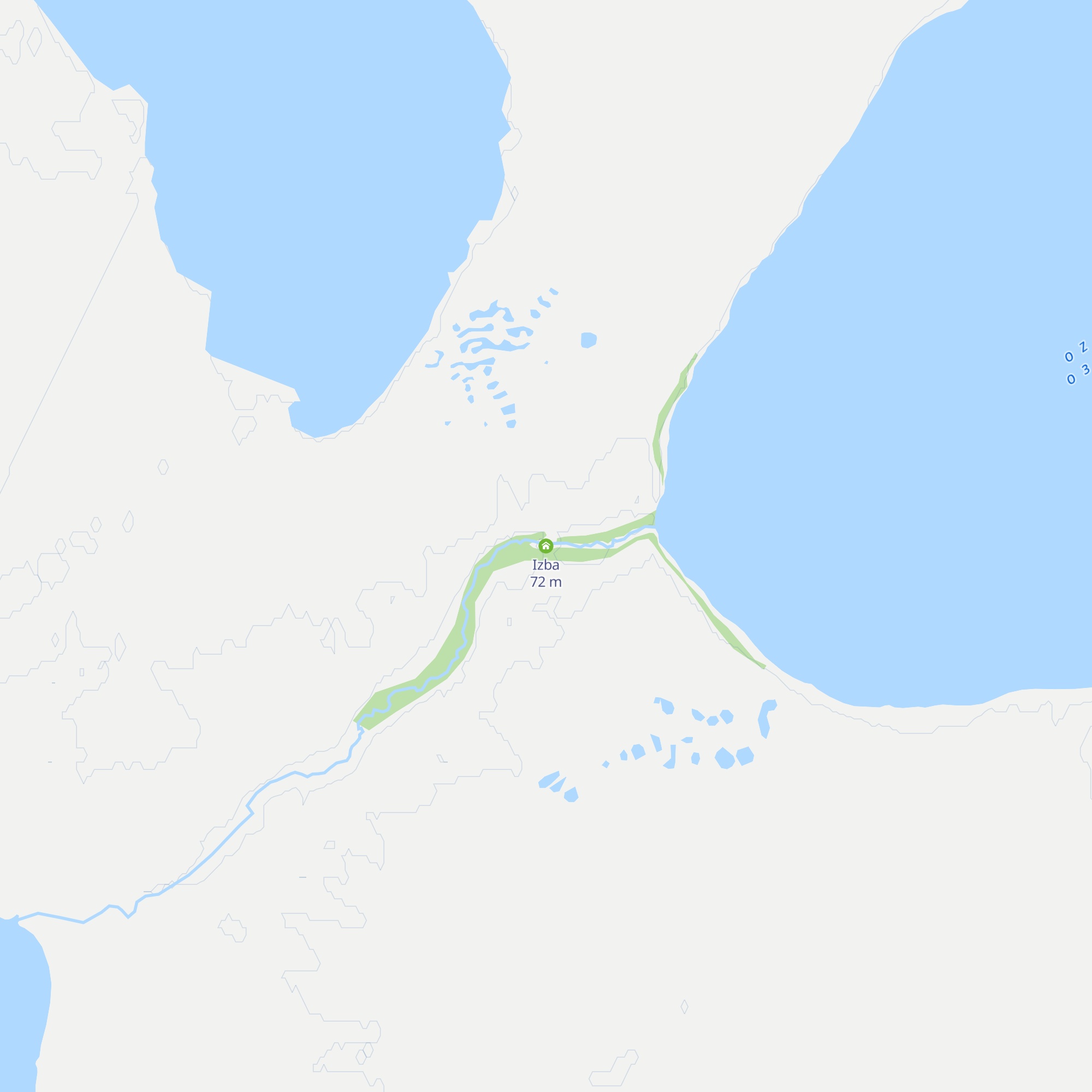 Izba map