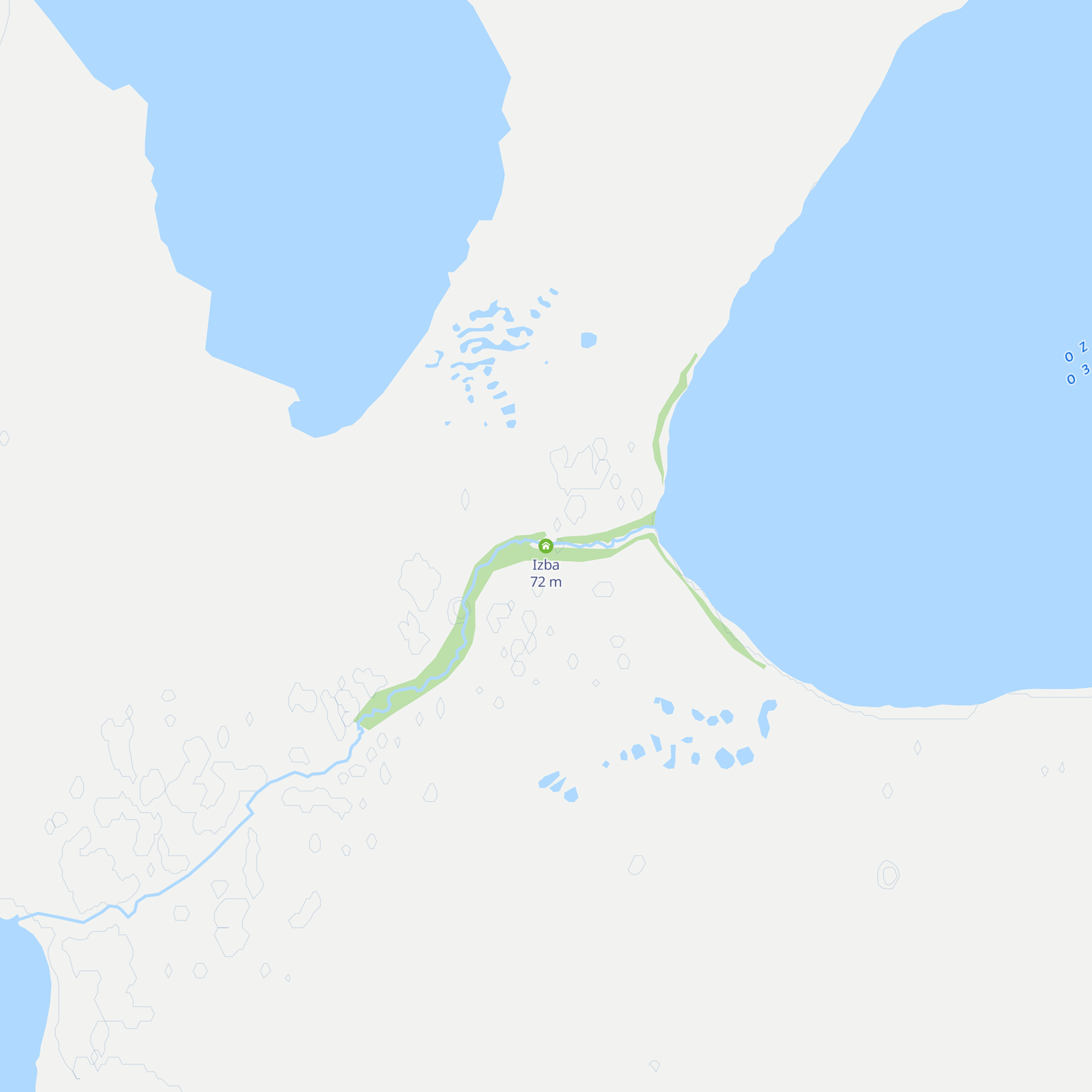 Izba map