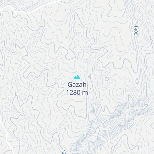 Map of Gazah