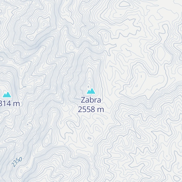 Map of Zabra