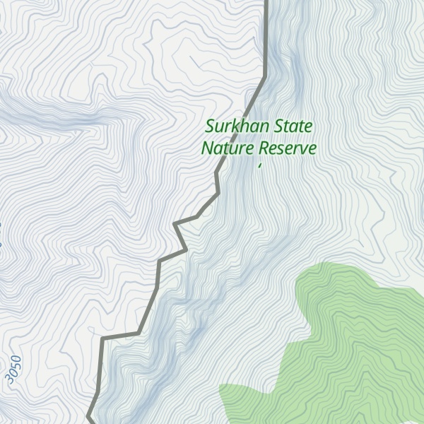 Map of Ayribobo (Beýik Saparmyrat Türkmenbaşy)
