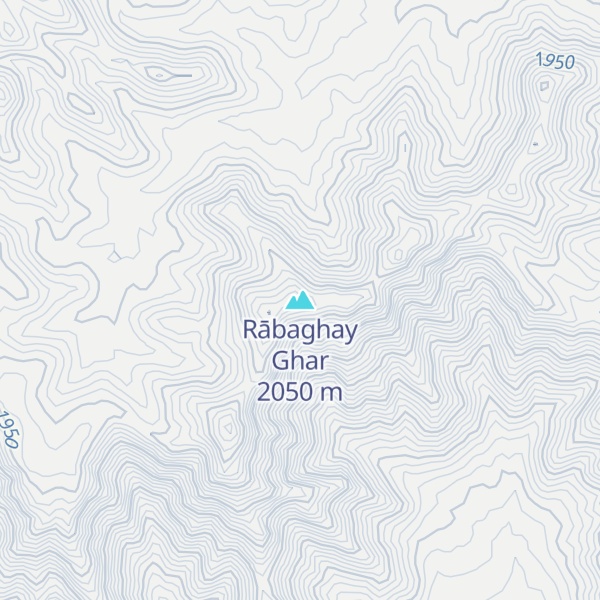 Map of Rābaghay Ghar