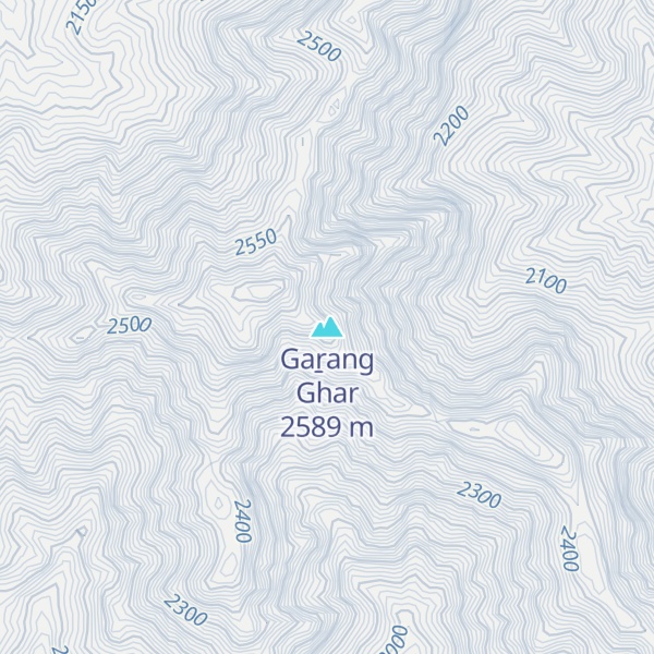Map of Gaṟang Ghar