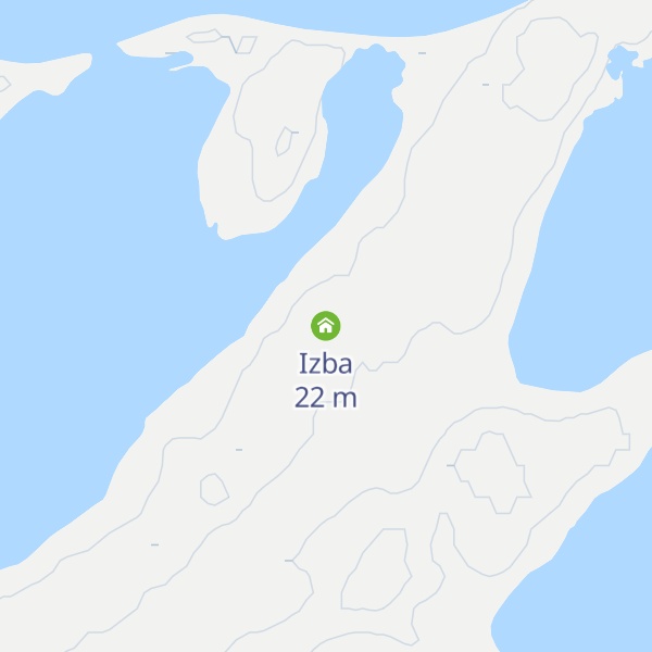 Map of Izba