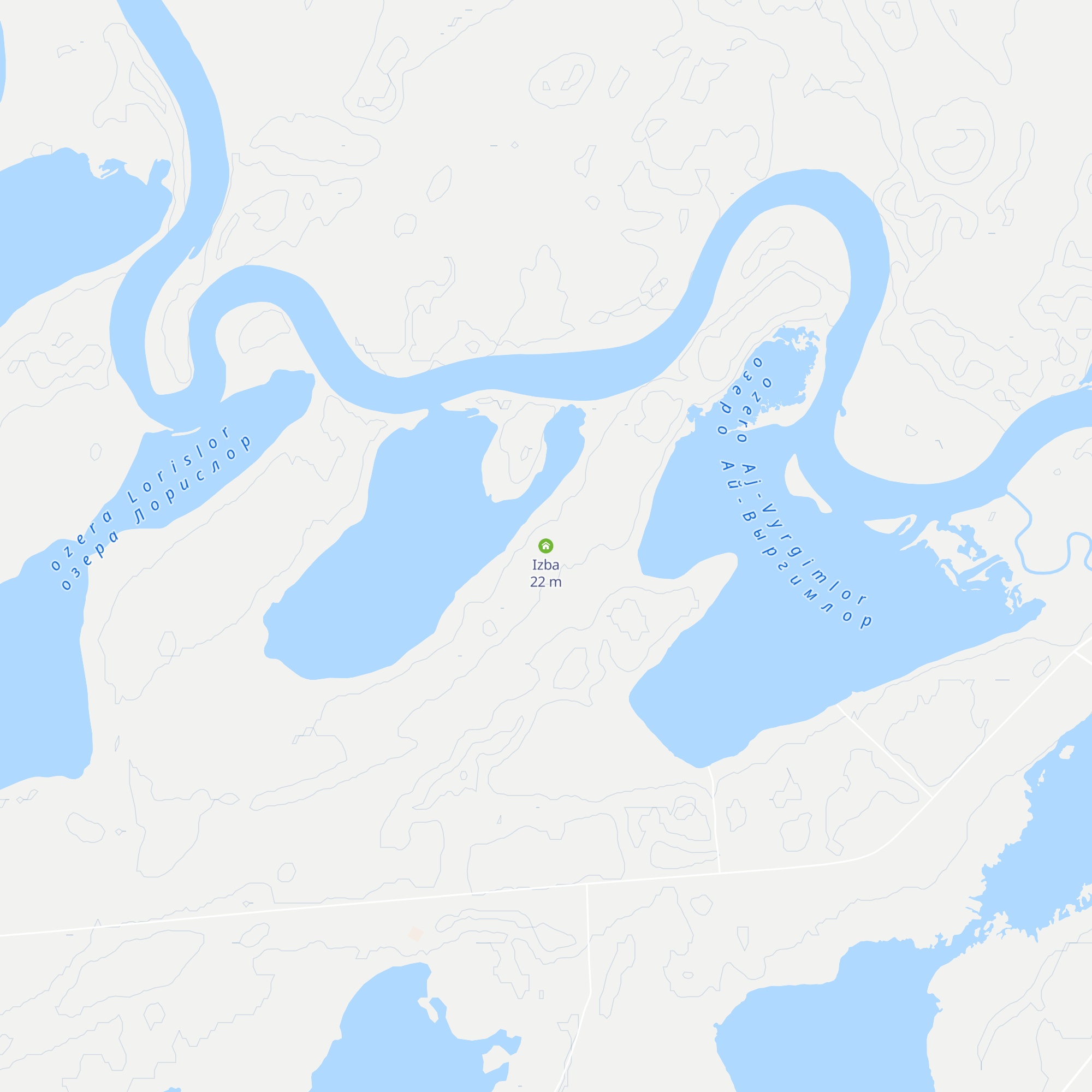Izba map