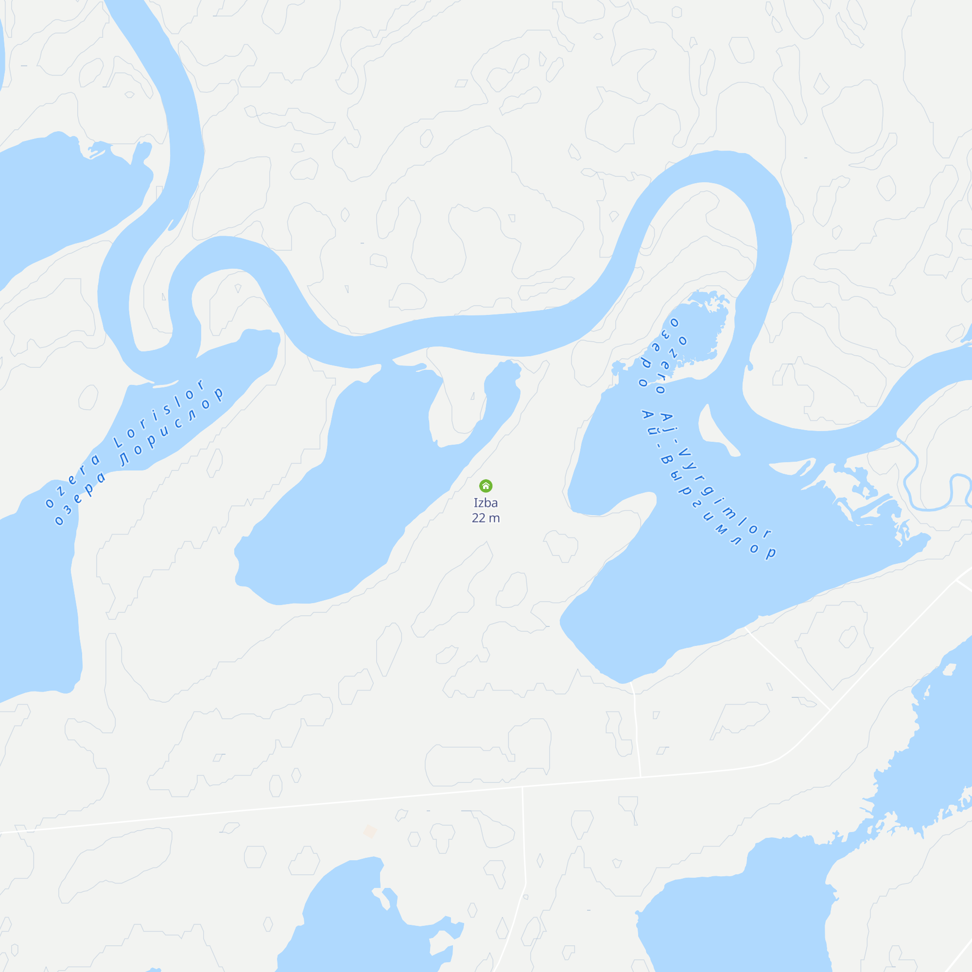 Izba map